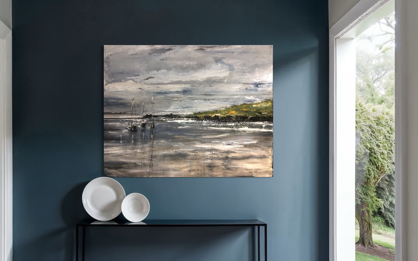 Silent Coastline 100cm x 80 cm