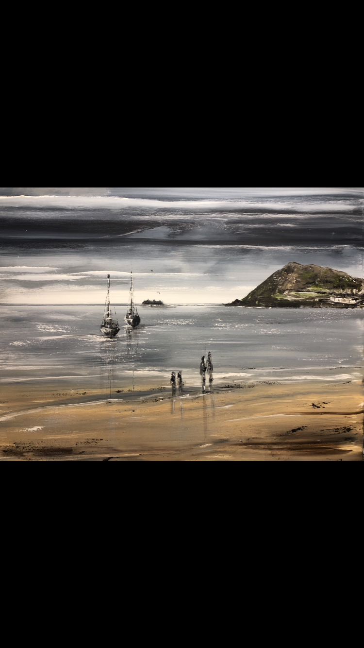 Bray Beach 100cm x 80 cm