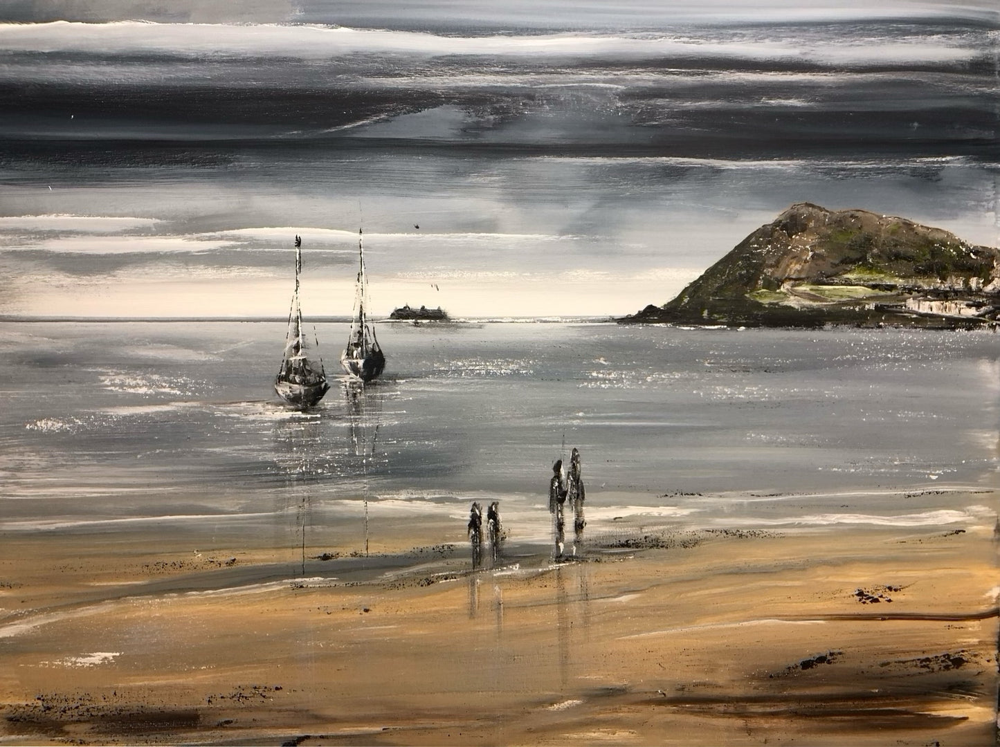 Bray Beach 100cm x 80 cm