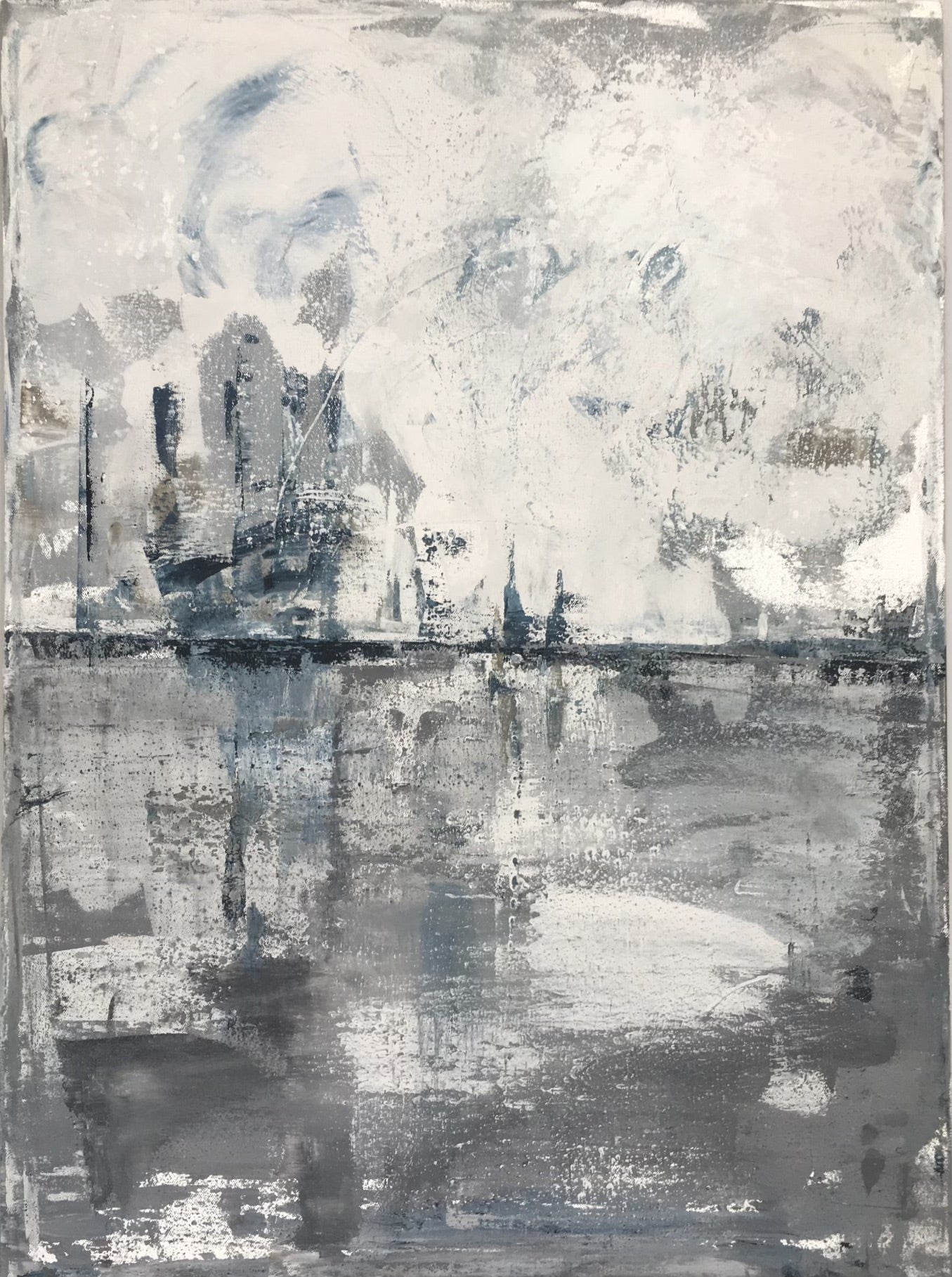 Distant Ship 82 x 62cm