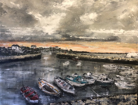 Bullock Harbor Dalkey 100cm x 80cm