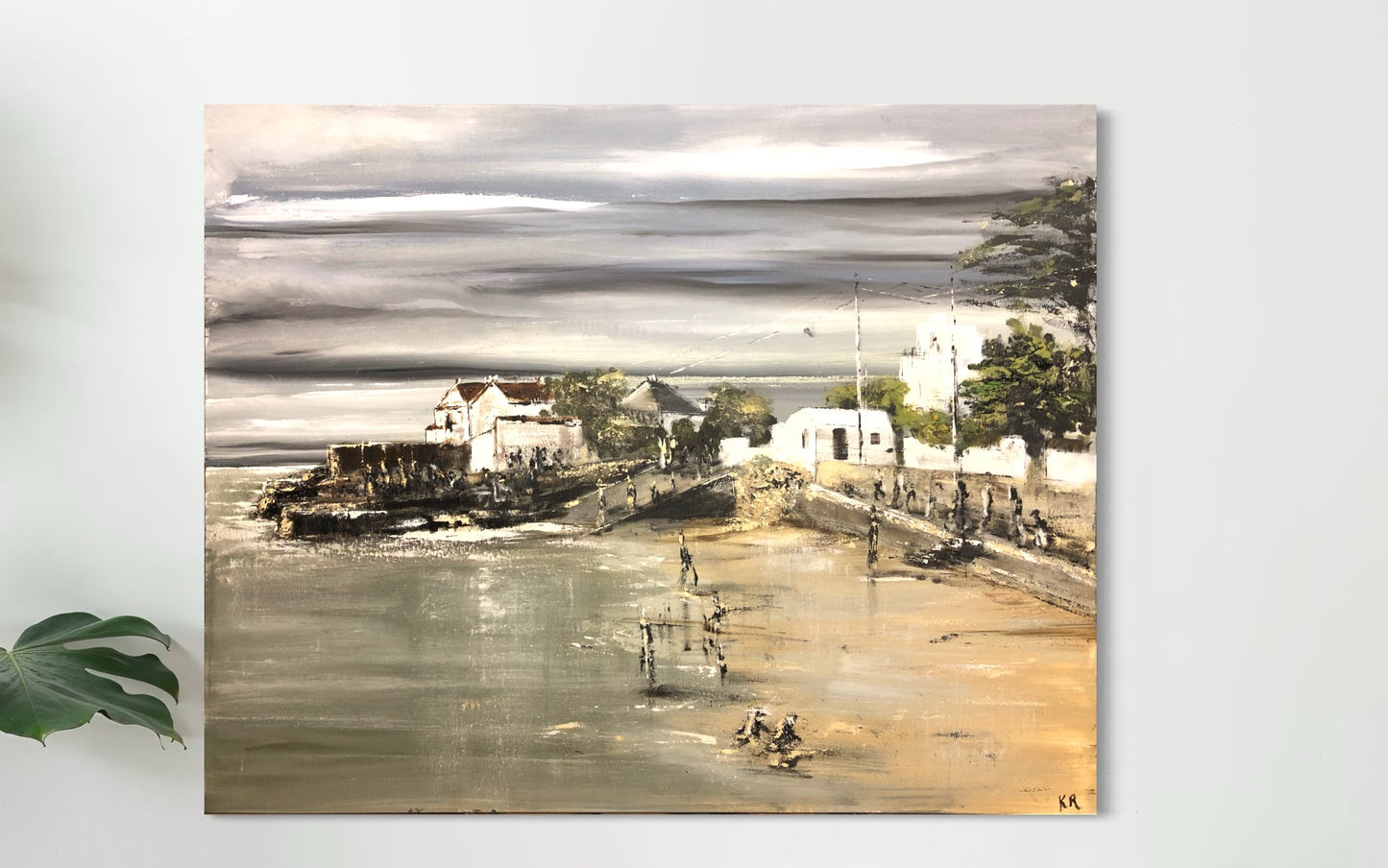 Sandycove waters 80cm x 100cm