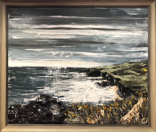 Brittas bay acrylic on canvas