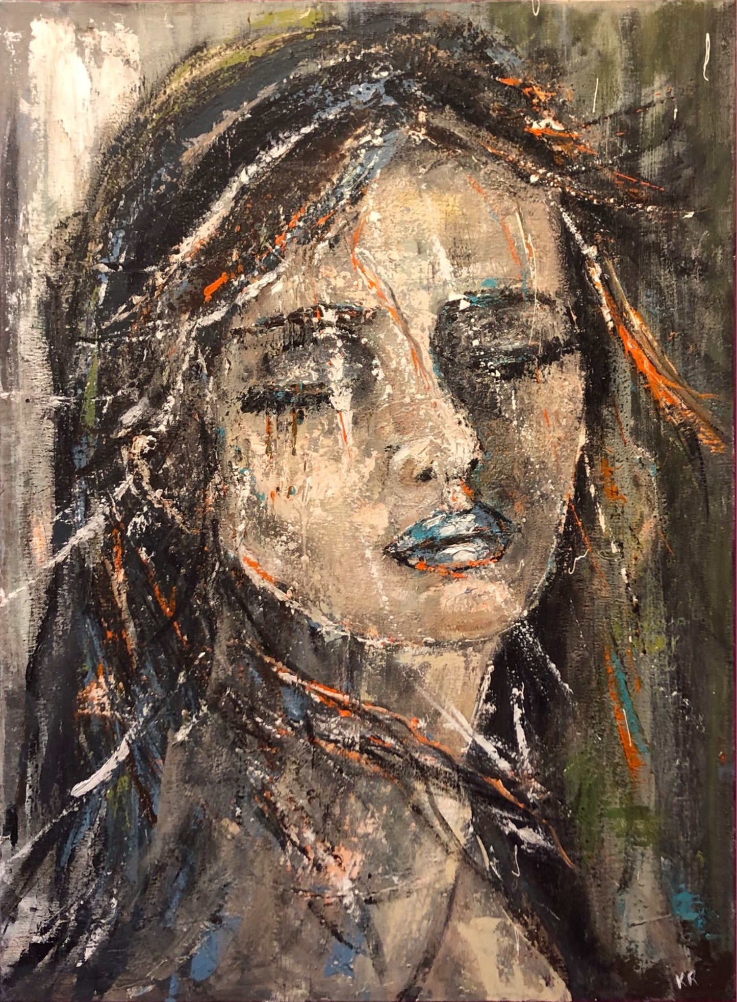 Thoughtful Mind 80cm x 60cm