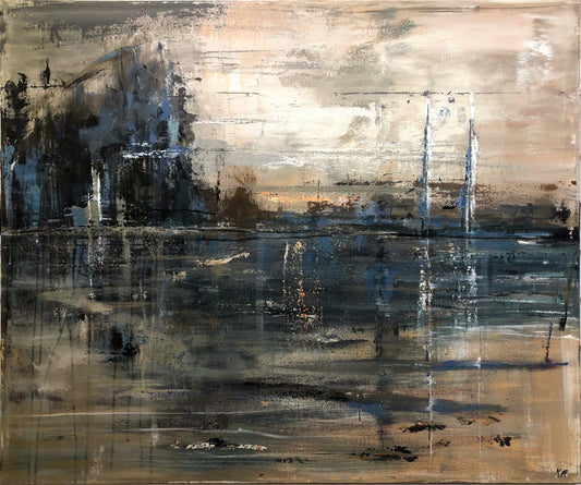 City Reflection 100 cm x 120cm