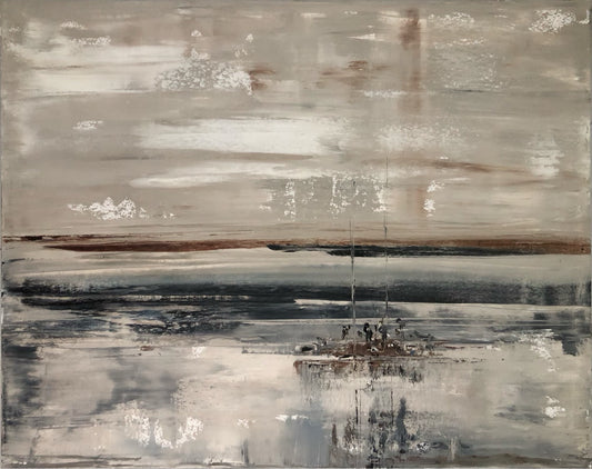 Silent waters 100x80cm