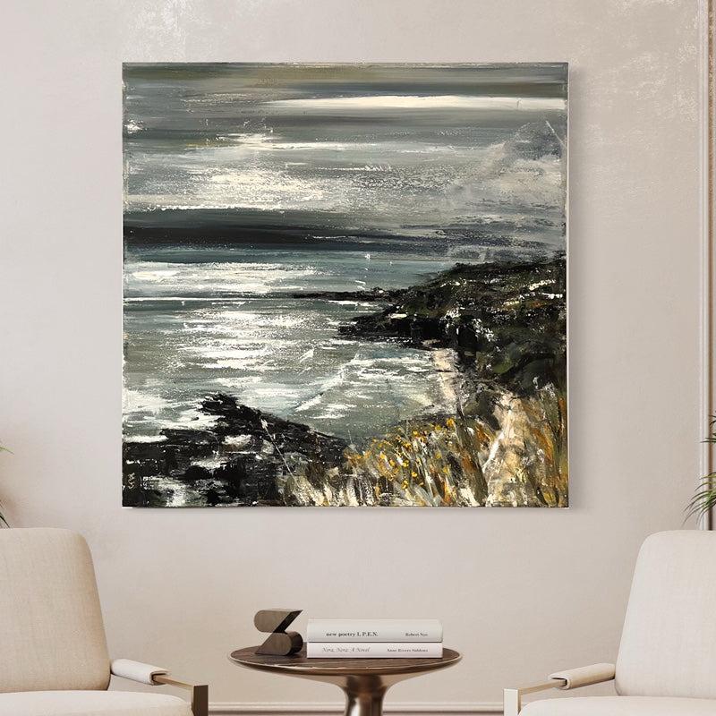 Brittas Bay 100cm x 100cm